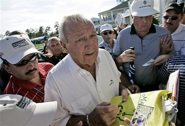 Arnold Palmer Retiring Photo