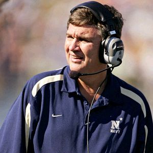 Navyâ€™s Paul Johnson Takes Georgia Tech Job James Lang/US Presswire After turning Navy into a regular bowl contender, Paul Johnson is leaving for ACC country.